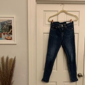 RAG & BONE / JEAN 10 Inch Capri Ankle Length Skinny Jeans